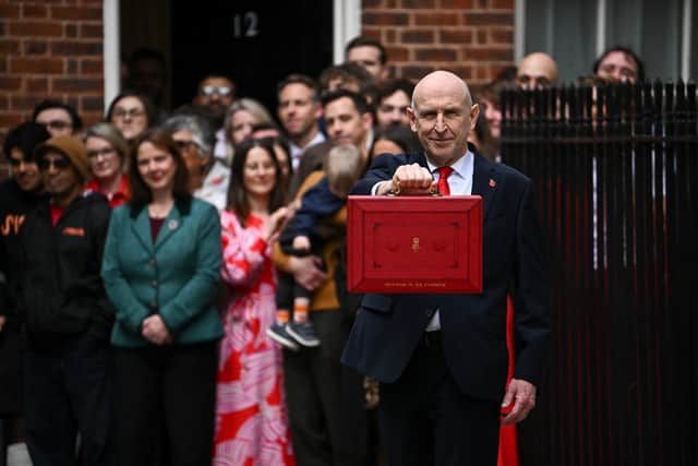 The Chancellor laid out his first Budget on Wednesday (Dylan Martinez/PA)