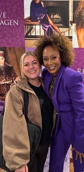 Claire and Mel B together at a Revive Collagen event at Trinity Leeds