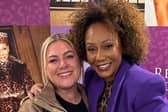 Claire and Mel B together at a Revive Collagen event at Trinity Leeds
