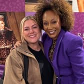 Claire and Mel B together at a Revive Collagen event at Trinity Leeds