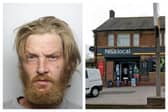 Lucas Anderton confronted the man who had just withdrawn £30 from a Nisa Local cash point on Windhill Road, Wakefield.
