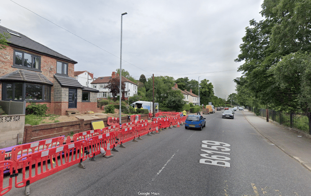 A crash has closed part of Harehills Lane on October 29