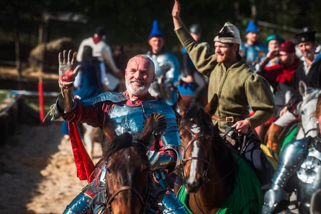 Andy said he thinks jousting on bikes is a 'legitimate' form of the sport