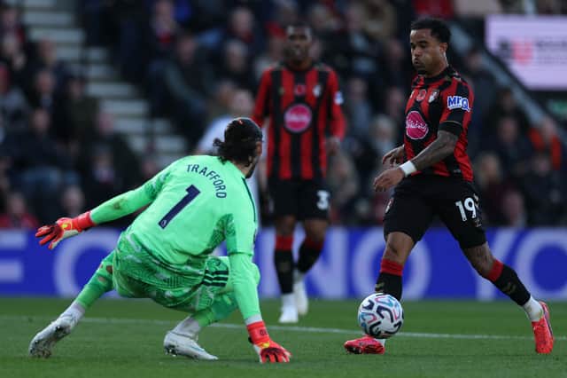 James Trafford's first-half mistake cost Leeds United.
