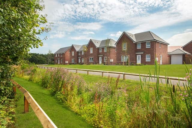 Barratt Homes Streetscene