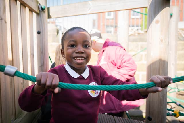 Community praise in school report.