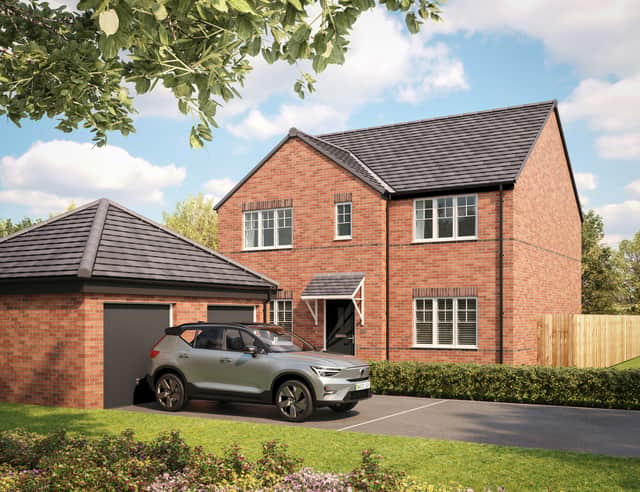 Last remaining - Avant Homes announces that 85 per cent of homes at Bishop's Quarter have now sold (CGI indicative of Thoresby house type)