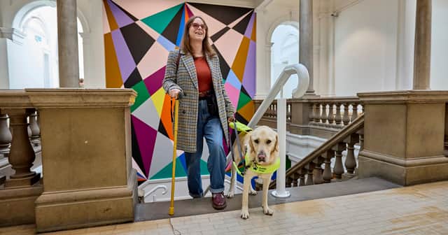 Disability blogger, activist, and Senior Content Designer, Chloe, began to lose her sight at 18 years old. Now aged 27, Chloe is learning how to manage both her vision impairment and cerebral palsy with guide dog, Dezzie, by her side.