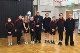 The Archbishop of York meets the school's Collective Worship Leaders.