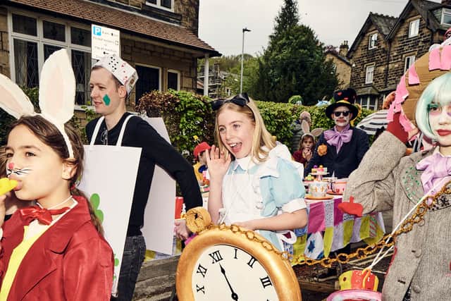 Pupils from Moorfield School and Nursery take part in the Ilkley Carnival 