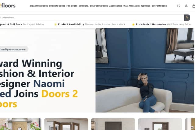 Retailer Doors 2 Floors has unveiled a customer-focused website ahead of its Leeds Expansion