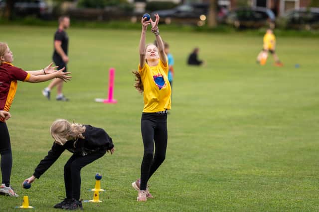 Catching practise