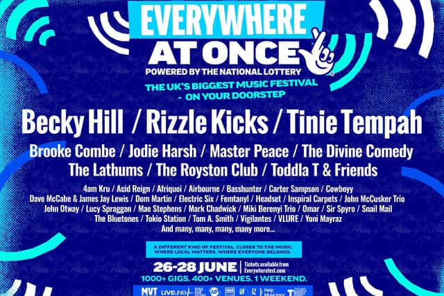 Everywhere At Once Festival 2026 Poster