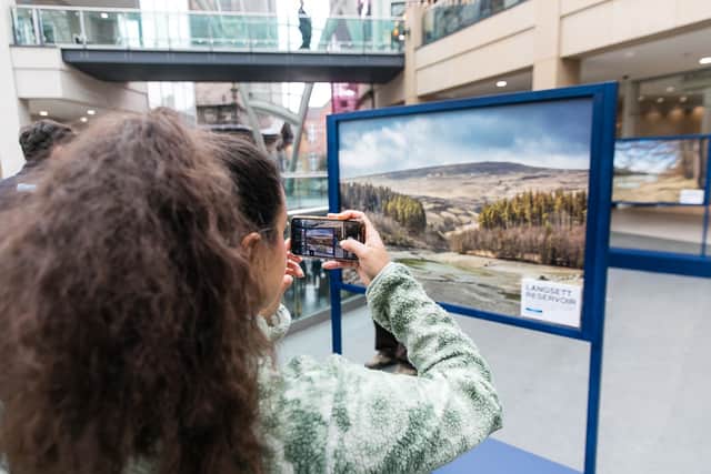 Yorkshire Water pop-up Art Exhibition at Trinity Leeds