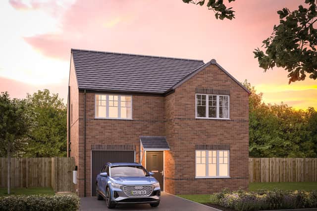 Last remaining - Avant Homes announces that 75 per cent of homes at Greenlock Place have now sold (CGI indicative of Wentbridge house type)