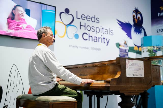 Piano Volunteer, Bernard.