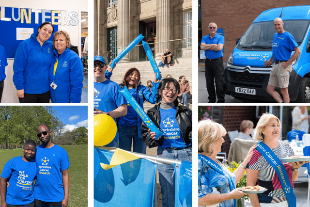 Yorkshire Cancer Research is thanking volunteers from across the region for their vital contributions to life-saving cancer research in Yorkshire, including Leeds.