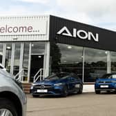The new AION dealership at JCT600 Approved South Leeds