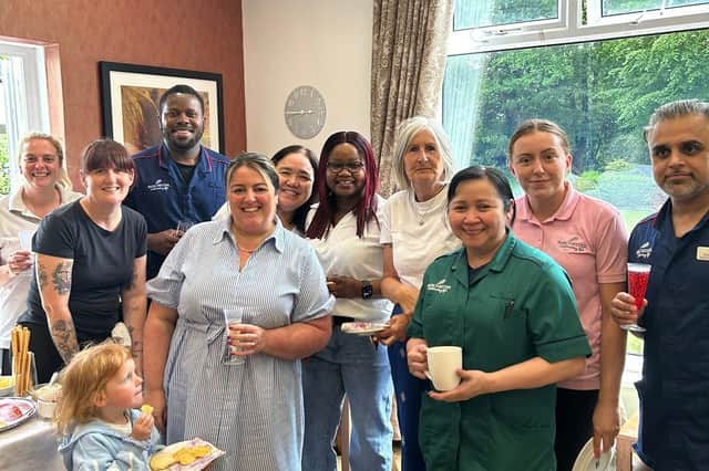 Stacey Nicholson celebrates 15 years of loyal service at Threshfield Court