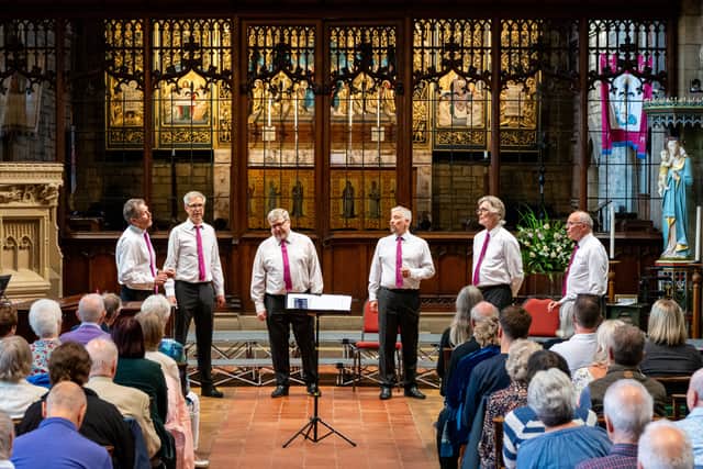 Leeds Male Voice Choir have a busy concert schedule across the North of England.