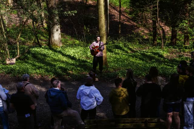 Laing O'Rourke in Shibden Estate with The Moonfull's