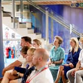 HRH The Princess Royal sits alongside Mark Gannon, CEO of UK Coaching, and Michelle Bramley, Chair of the Board of UK Coaching at the UK Coaching Conference and Play Their Way Summit.