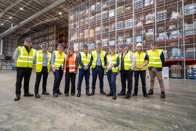 Official opening of the new Haribo warehouse in Castleford.
