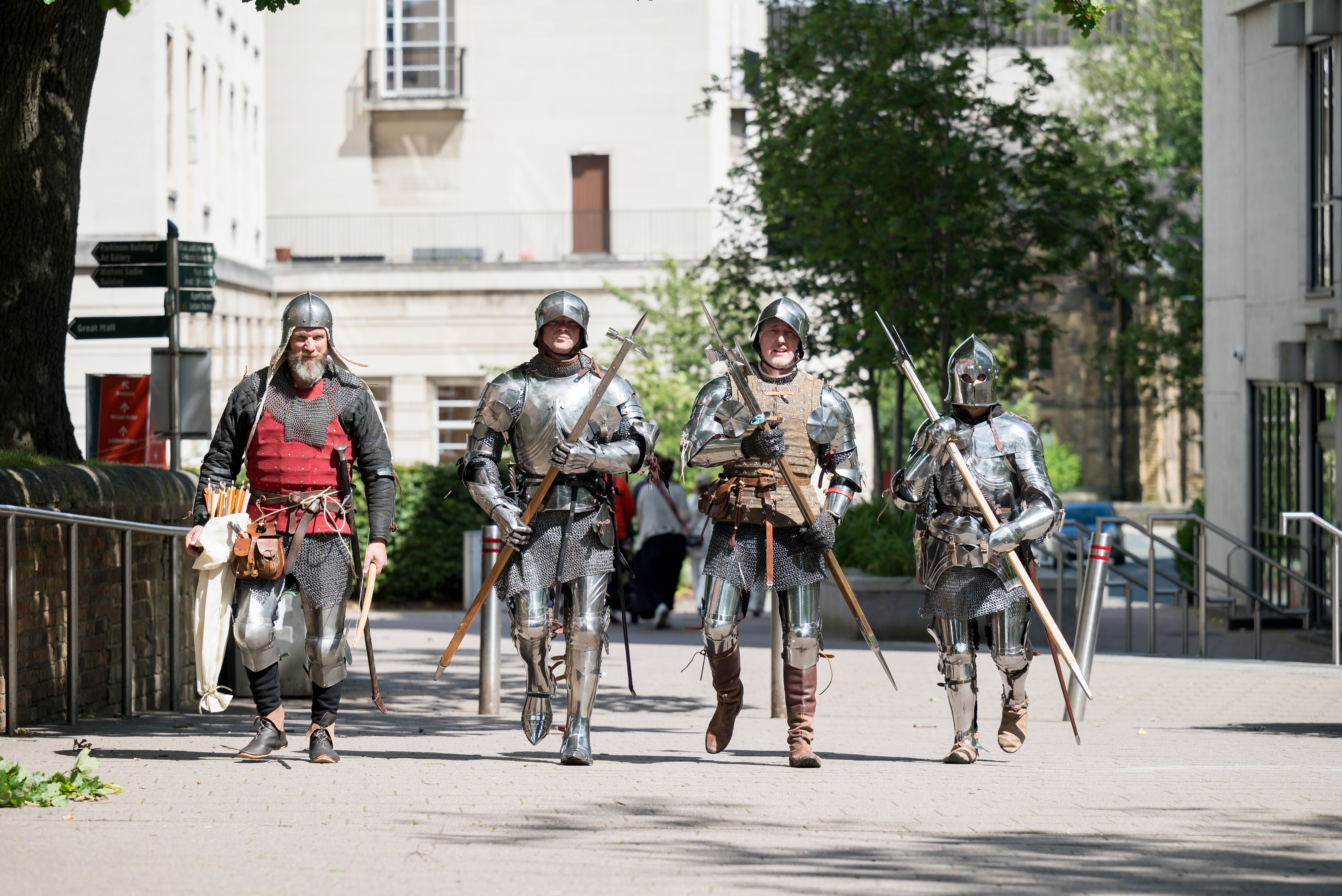 Campus opens up for hands-on history