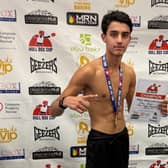 Abu Bakr Supermarket-Sponsored rising star Boxer, Abu Bakr Hussain, from Leeds has been Crowned Hull Box Champion with Unanimous Decision Victory