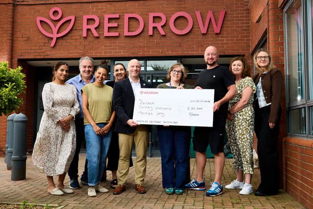 Redrow’s Miryam Banaras, Steve Jackson, Polly Reehal, Irina Rix, Zarach’s Andy Peers and Ellie McGrath, John Handley, Cathy Gallagher and Lucy Whitby