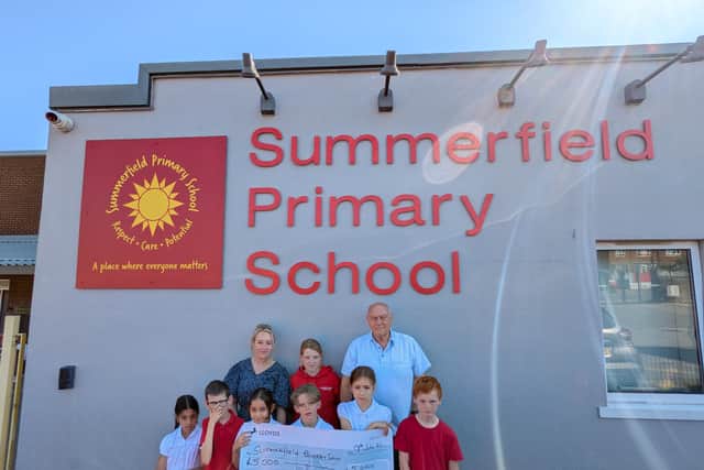 West Riding masonic charities donate £5,000 to School 