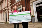 Jemma McMahon from Candlelighters and Redrow's Irina Rix.