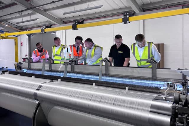 Tsudakoma Airjet loom - The first of four new looms representing a £1 million investment programme