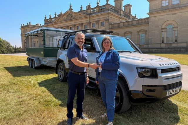 John Steele and Kath Knight Deputy CEO of Harewood House