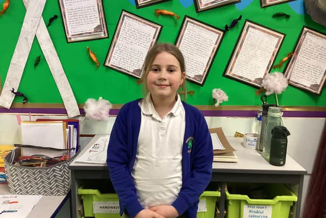 Winner of the competition, Olivia 