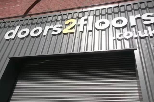 Leeds based Doors 2 Floors is to step on the cat­walk at London Fashion Week and is also launching a new web site.