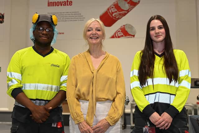 Tracy Brabin visits CCEP Wakefield.