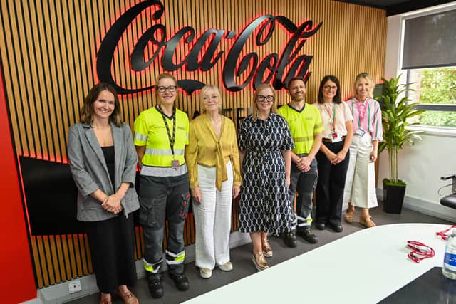 Tracy Brabin visits CCEP Wakefield.