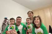 Teddy and his family