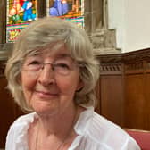 Honorary Chaplain Denise Jones, pictured in the Leeds General Infirmary hospital chapel. 