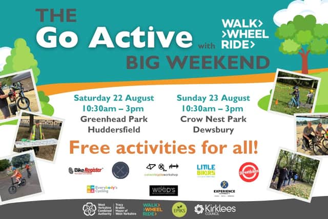 The Go Active with Walk Wheel Ride Big Weekend