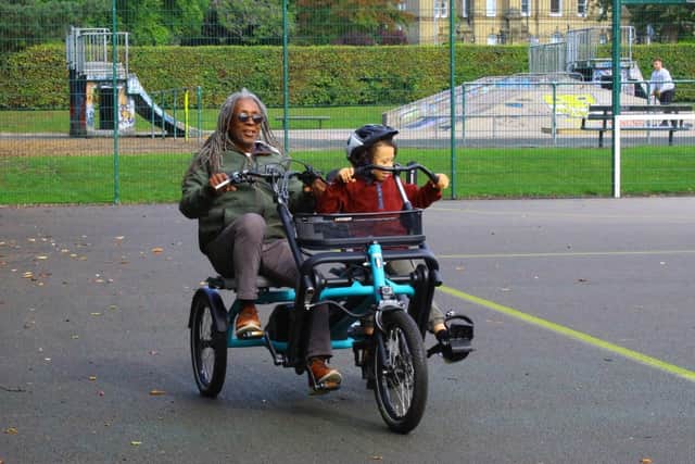 Accessible bike try-outs with our partner Everybody's Cycling
