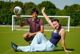 World Cup fever continues as Charlotte and Nico celebrate their A-level results.