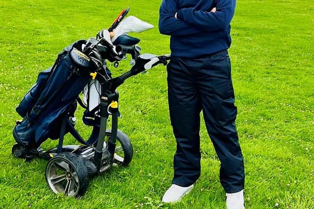 GSAL student and keen golfer Elliot