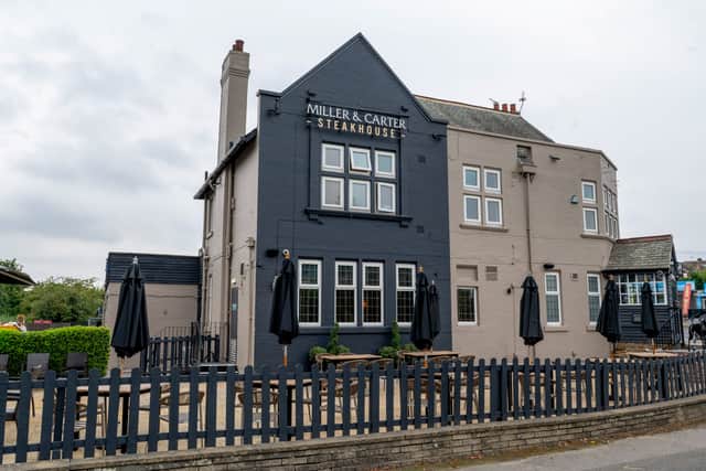 As part of the refurbishment, Miller & Carter Garforth’s patio area has been refreshed with new garden furniture and landscaping.