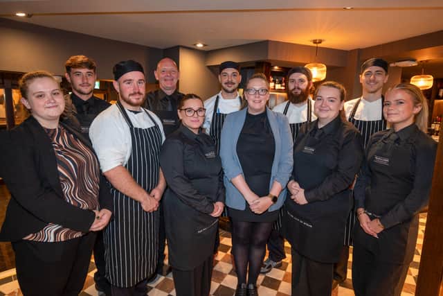 General Manager Sarah Roberts and the team