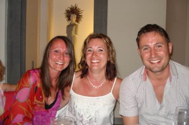James (right) said family meant everything to Tamla 