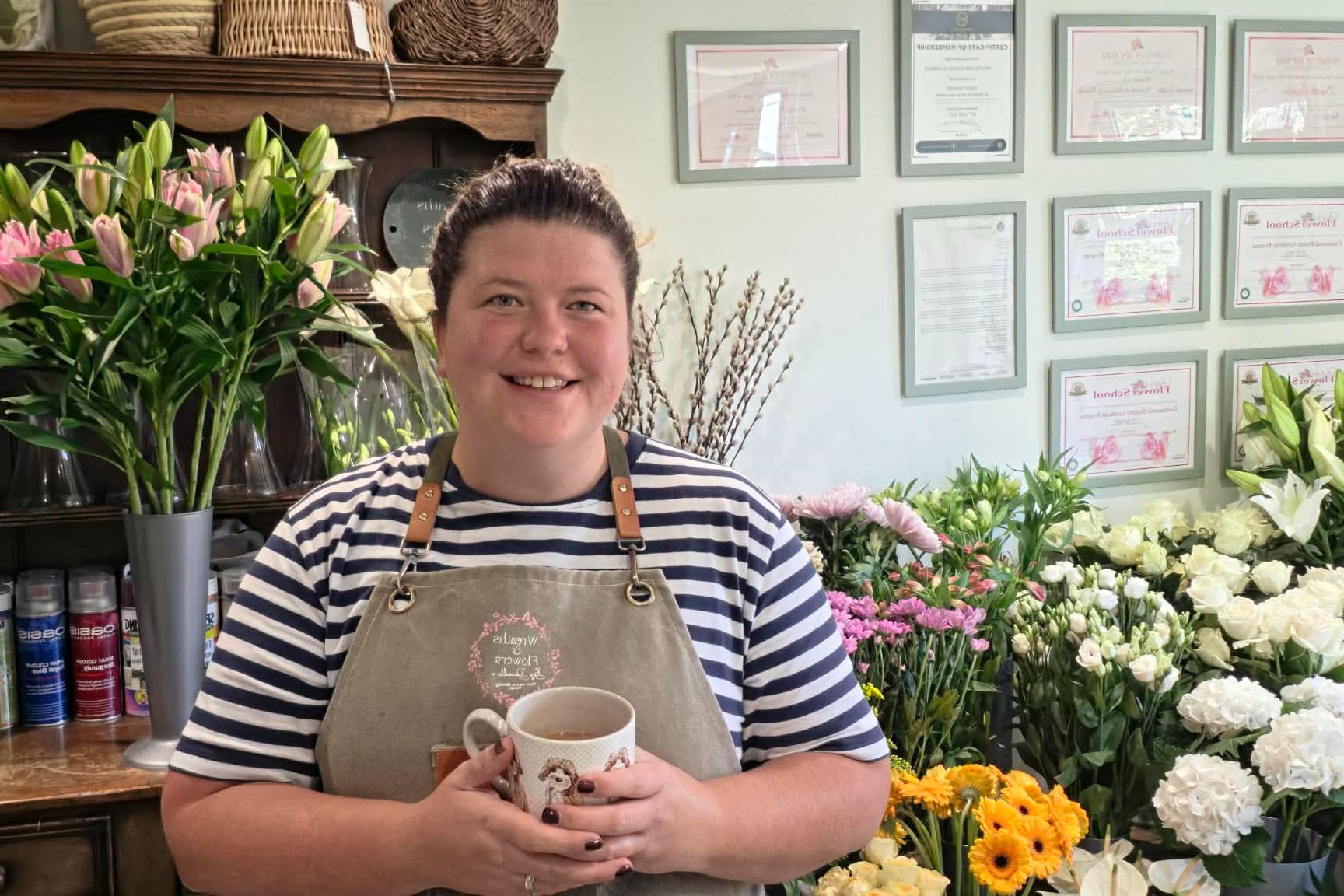 Independent Wakefield florist wins studio of the year in prestigious worldwide competition