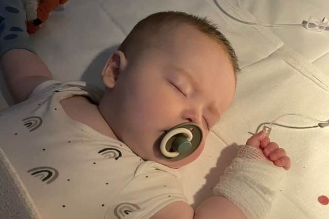 Rohan during treatment