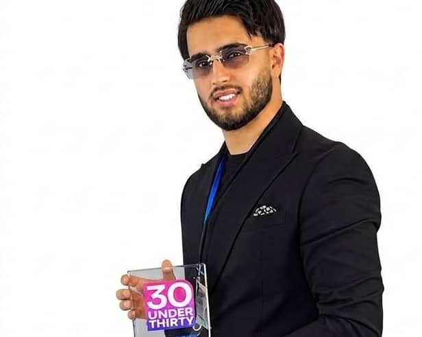 Leeds supermarket boss Hamza Hussain is up for the for prestigious Asian Trader award.